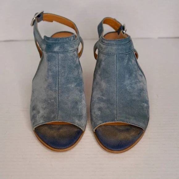 FRANCO SARTO Harlet T Strap Ankle Strap 3" Block Heel Sandal Bootie 10‎ M NICE!! - Picture 2 of 7